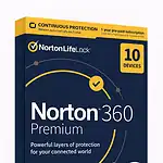 Norton 360 Premium (1 år / 10 enheter)